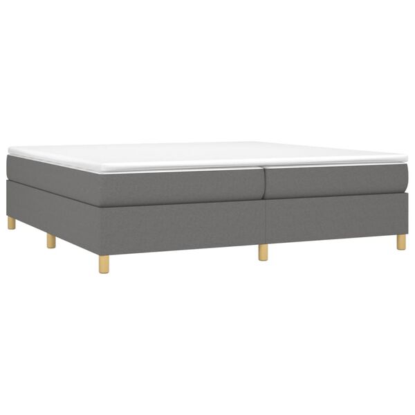 vidaXL &Kappa;&rho;&epsilon;&beta;ά&tau;&iota; Boxspring &mu;&epsilon; &Sigma;&tau;&rho;ώ&mu;&alpha; &Sigma;&kappa;&omicron;ύ&rho;&omicron; &Gamma;&kappa;&rho;&iota; 200x200 &epsilon;&kappa;. &Upsilon;&phi;&alpha;&sigma;&mu;ά&tau;&iota;&nu;&omicron;