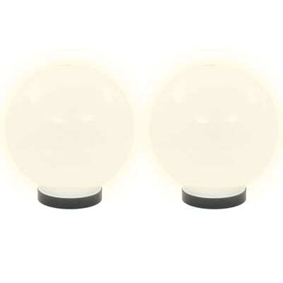 vidaXL Φωτιστικά Μπάλα LED 4 τεμ. Σφαιρικά 20 εκ. Ακρυλικά (PMMA)