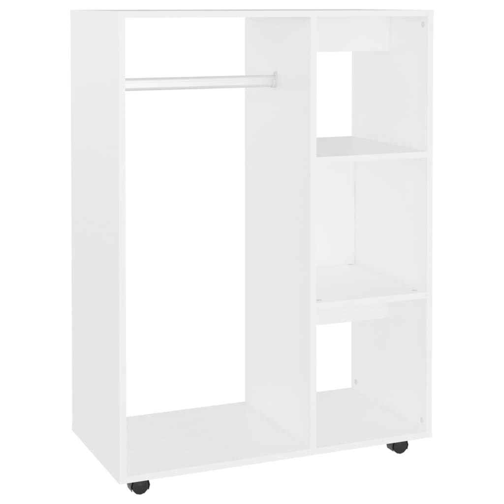 vidaXL Ντουλάπα Λευκή 80 x 40 x 110 εκ. από Επεξ. Ξύλο