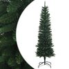 vidaXL Artificial Slim Christmas Tree 150 &epsilon;&kappa;. &Pi;&Epsilon; &kappa;&alpha;&iota; PVC &Pi;&rho;ά&sigma;&iota;&nu;&omicron;