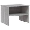 vidaXL Κομοδίνα 2 Τεμ. Γκρι Sonoma 40x30x30 εκ. από Επεξεργασμένο Ξύλο
