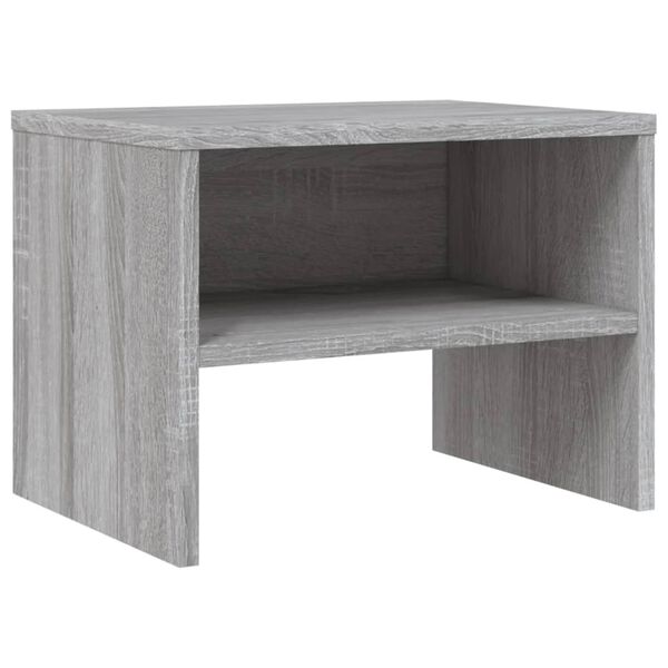 vidaXL Κομοδίνα 2 Τεμ. Γκρι Sonoma 40x30x30 εκ. από Επεξεργασμένο Ξύλο