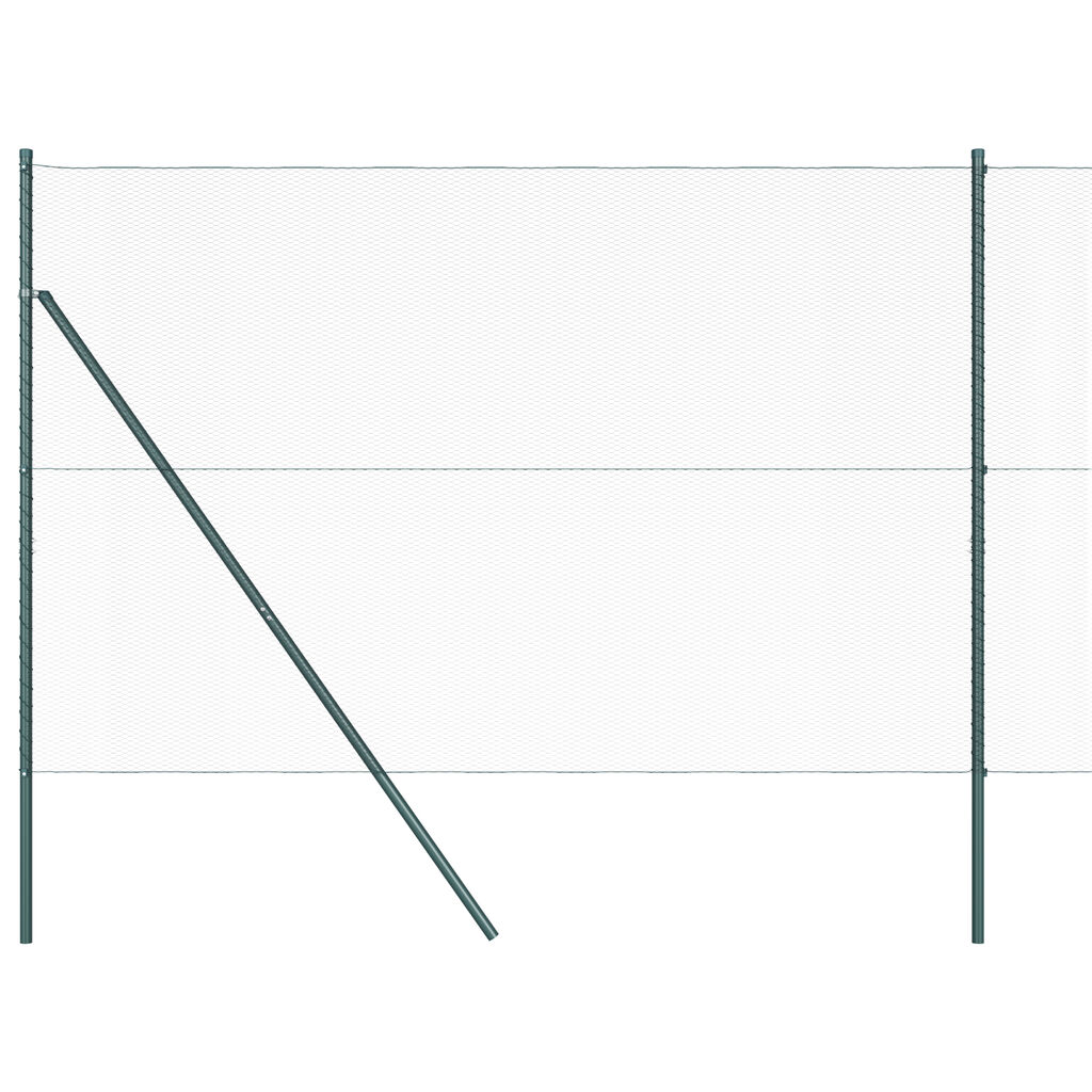Φράκτης Hexagon vidaXL Πράσινος 1.6x50 μ Ατσάλι