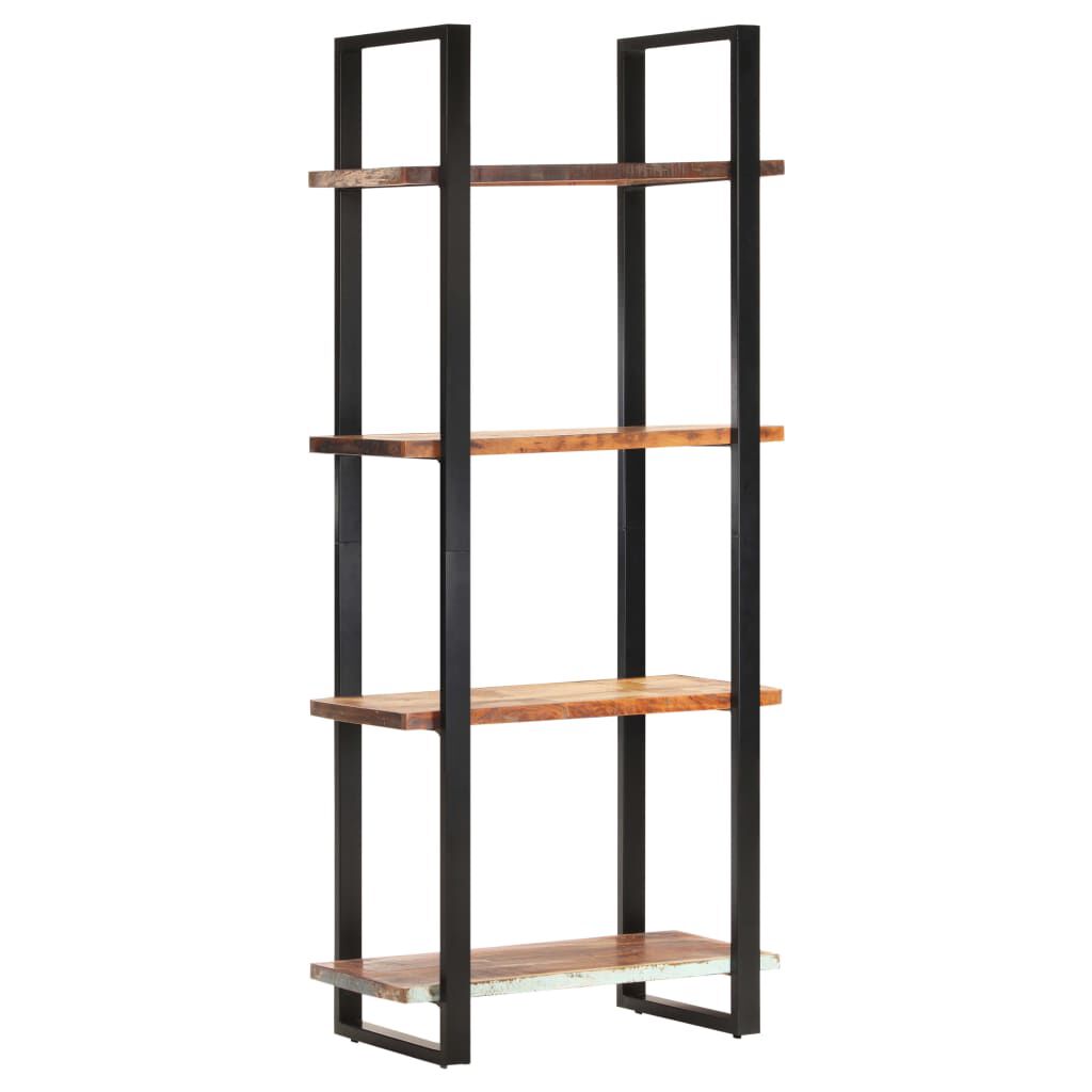 vidaXL Βιβλιοθήκη με 4 Επίπεδα 80x40x180 εκ. Μασίφ Ανακυκλωμένο Ξύλο
