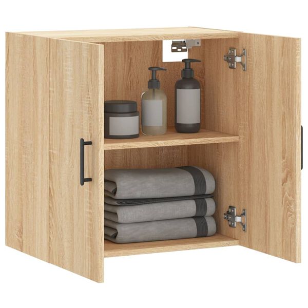 vidaXL Ντουλάπι Τοίχου Sonoma Δρυς 60x31x60 εκ. Επεξεργασμένο Ξύλο