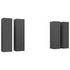 vidaXL Έ&pi;&iota;&pi;&lambda;&alpha; &Tau;&eta;&lambda;&epsilon;ό&rho;&alpha;&sigma;&eta;&sigmaf; 4 &tau;&epsilon;&mu;. &Gamma;&kappa;&rho;&iota; 30,5 x 30 x 110 &epsilon;&kappa;. &Epsilon;&pi;&epsilon;&xi;. &Xi;ύ&lambda;&omicron;