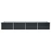 vidaXL Ζαρντινιέρα Υπερυψωμένη Ανθρακί 320x80x45 εκ. Γαλβαν. Χάλυβας