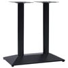 vidaXL Πόδι Τραπεζιού Bistro Μαύρο 70x40x72 εκ. από Χυτοσίδηρο