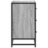 vidaXL Ντουλάπι Μπάνιου Νιπτήρα Γκρι Sonoma 80 x 33 x 60εκ. Επεξ. Ξύλο