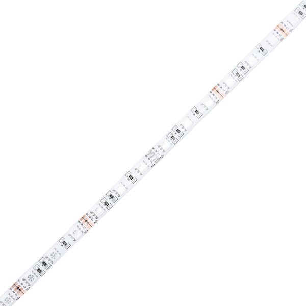 vidaXL Έπιπλο Τηλεόρασης με LED Καφέ Λευκό 120x30x50 εκ.