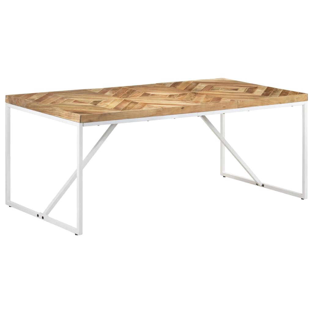vidaXL Τραπεζαρία 180 x 90 x 76 εκ. από Μασίφ Ξύλο Ακακίας/Μάνγκο
