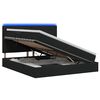 vidaXL LED &Kappa;&rho;&epsilon;&beta;ά&tau;&iota; &alpha;&pi;&omicron;&theta;ή&kappa;&epsilon;&upsilon;&sigma;&eta;&sigmaf; &mu;&epsilon; &sigma;&tau;&rho;ώ&mu;&alpha; &Mu;&alpha;ύ&rho;&omicron; 140 x 190 cm Ύ&phi;&alpha;&sigma;&mu;&alpha;