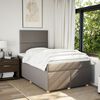 vidaXL &Kappa;&rho;&epsilon;&beta;ά&tau;&iota; Boxspring &mu;&epsilon; &Sigma;&tau;&rho;ώ&mu;&alpha; Taupe 120x190 &epsilon;&kappa;. &Upsilon;&phi;&alpha;&sigma;&mu;ά&tau;&iota;&nu;&omicron;