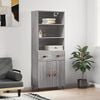 vidaXL &Nu;&tau;&omicron;&upsilon;&lambda;ά&pi;&iota; &Gamma;&kappa;&rho;&iota; Sonoma 69,5 x 34 x 180 &epsilon;&kappa;. &Epsilon;&pi;&epsilon;&xi;&epsilon;&rho;&gamma;&alpha;&sigma;&mu;έ&nu;&omicron; &Xi;ύ&lambda;&omicron;