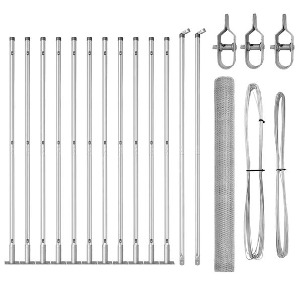 vidaXL &Sigma;&tau;ύ&lambda;&omicron;&sigmaf; &Pi;&epsilon;&rho;&iota;&phi;&rho;ά&xi;&epsilon;&omega;&nu; &Alpha;&sigma;&eta;&mu;ί 25 x 1,4 &mu; (&pi;&lambda;έ&gamma;&mu;&alpha; 13 mm) &Alpha;&tau;&sigma;ά&lambda;&iota;