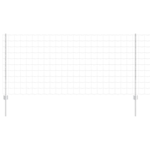 vidaXL &Tau;&epsilon;&nu;&tau;ώ&tau;&omicron; &mu;&epsilon; &sigma;&tau;ή&rho;&iota;&gamma;&mu;&alpha; &Alpha;&sigma;&eta;&mu;ί 1 x 25 m &Alpha;&tau;&sigma;ά&lambda;&iota;