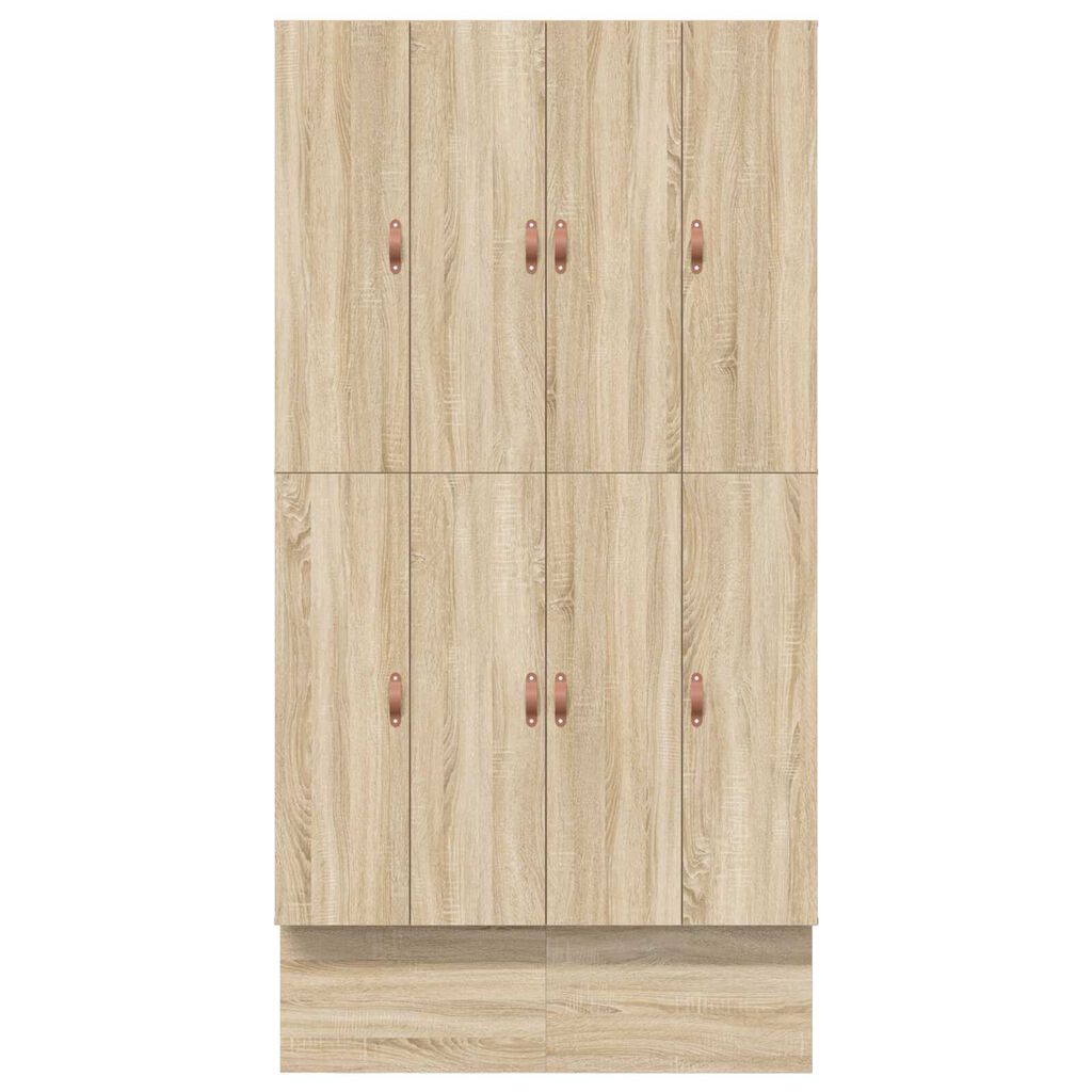 vidaXL Κρεβάτι Αποθήκευσης Sonoma Oak 120x200 εκ