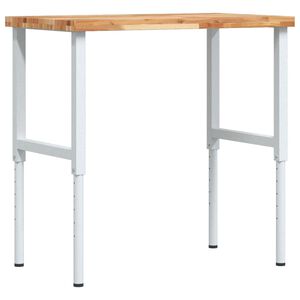 vidaXL &Pi;ά&gamma;&kappa;&omicron;&sigmaf; &Epsilon;&rho;&gamma;&alpha;&sigma;ί&alpha;&sigmaf; &Omicron;&rho;&theta;&omicron;&gamma;ώ&nu;&iota;&omicron;&sigmaf;100x60x(73-99,5)&epsilon;&kappa; &Mu;&alpha;&sigma;ί&phi; &Xi;ύ&lambda;&omicron; &Alpha;&kappa;&alpha;&kappa;ί&alpha;&sigmaf;