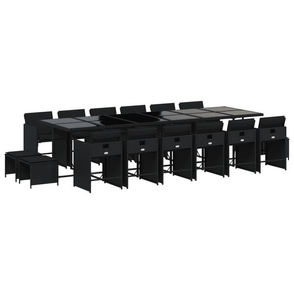 vidaXL &Sigma;&epsilon;&tau; &Tau;&rho;&alpha;&pi;&epsilon;&zeta;&alpha;&rho;ί&alpha;&sigmaf; &Kappa;ή&pi;&omicron;&upsilon; 17 &tau;&epsilon;&mu; &Mu;&alpha;ύ&rho;&omicron; &alpha;&pi;ό &Sigma;&upsilon;&nu;&theta;. &Rho;&alpha;&tau;ά&nu; &mu;&epsilon; &Mu;&alpha;&xi;&iota;&lambda;ά&rho;&iota;&alpha;