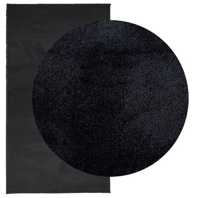 vidaXL Χαλί OVIEDO με Κοντό Πέλος Μαύρο 60 x 110 εκ.