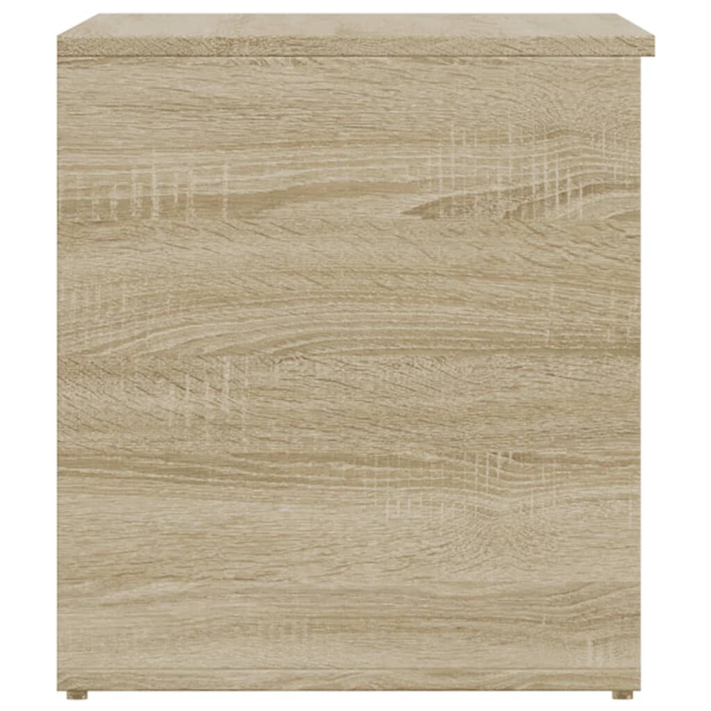 vidaXL Μπαούλο Αποθήκευσης Sonoma Δρυς 84x42x46 εκ. Επεξεργασμένο Ξύλο