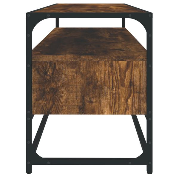vidaXL Έπιπλο Τηλεόρασης Καπνιστή Δρυς 100x35x45 εκ. Επεξ. Ξύλο