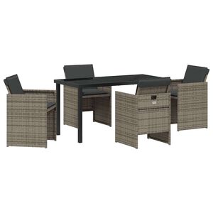 vidaXL &Sigma;έ&tau; &phi;&alpha;&gamma;&eta;&tau;&omicron;ύ &gamma;&iota;&alpha; &kappa;ή&pi;&omicron; &mu;&epsilon; &mu;&alpha;&xi;&iota;&lambda;ά&rho;&iota; 5 pcs &Gamma;&kappa;&rho;&iota; &sigma;&upsilon;&nu;&theta;&epsilon;&tau;&iota;&kappa;ό &rho;&alpha;&tau;ά&nu;