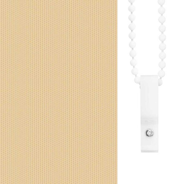vidaXL Ρολέρ Μπλακάουτ Μπεζ 40x130 cm Πλάτος υφάσματος 35,7 cm