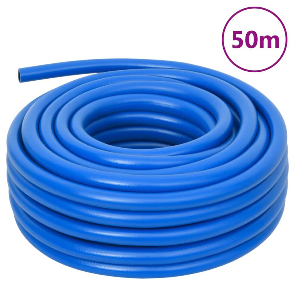 vidaXL Εύκαμπτος Σωλήνας Αέρα Μπλε 50 μ./0,7" από PVC