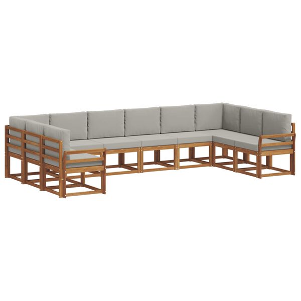 vidaXL &Sigma;&epsilon;&iota;&rho;ά &Kappa;&alpha;&nu;&alpha;&pi;έ &Epsilon;&xi;&omega;&tau;&epsilon;&rho;&iota;&kappa;&omicron;ύ 10 pcs &Phi;&upsilon;&sigma;&iota;&kappa;ό &kappa;&alpha;&iota; &Alpha;&nu;&omicron;&iota;&chi;&tau;ό &Gamma;&kappa;&rho;&iota;