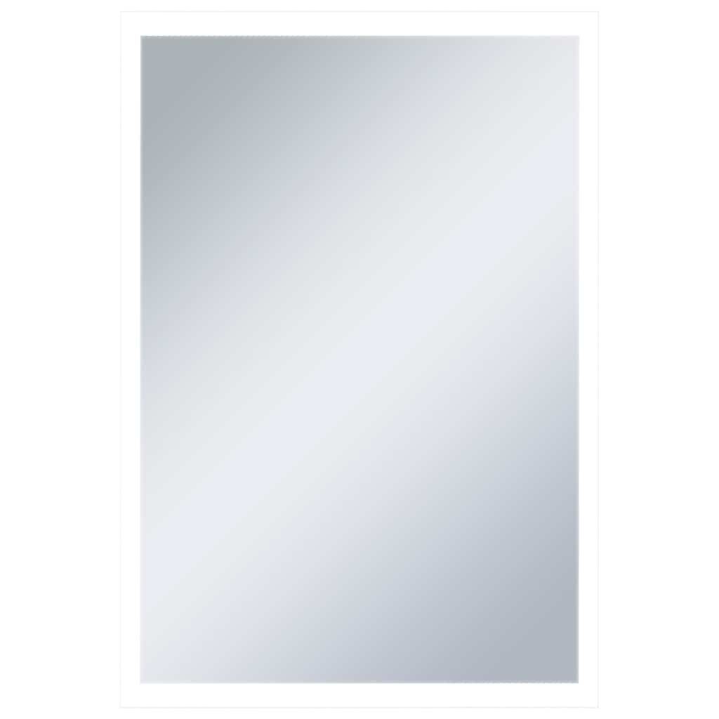 vidaXL Καθρέφτης Μπάνιου Τοίχου με LED 60 x 100 εκ.