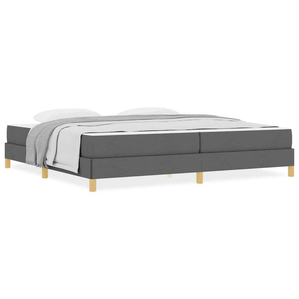 vidaXL Κρεβάτι με ελατήρια Ταμπά, Καφέ 200 x 200 cm