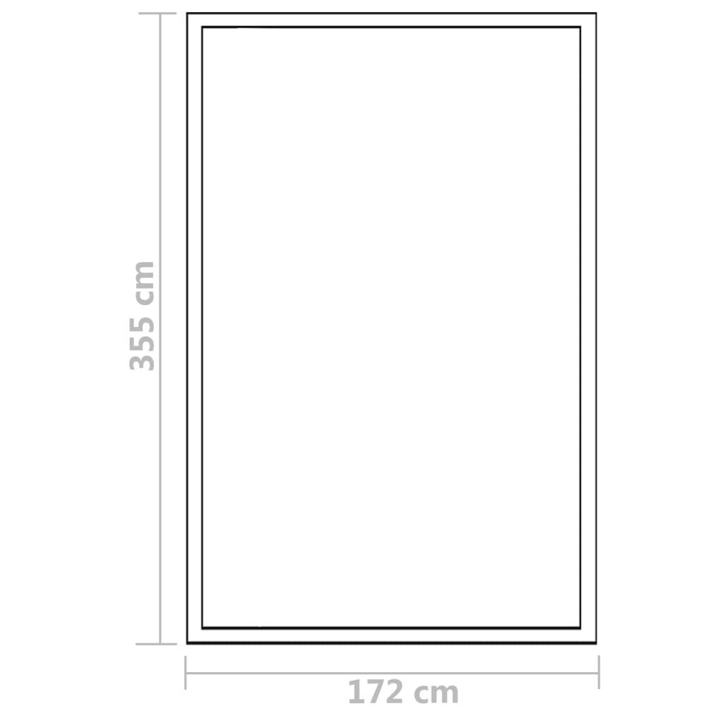 vidaXL Θερμοκήπιο 362 x 190 x 195 εκ. 13,41 μ³ Αλουμινίου