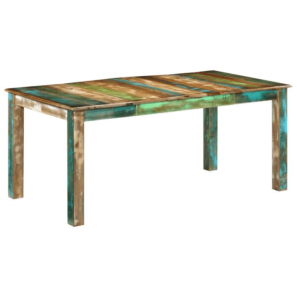 vidaXL Τραπεζαρία 180 x 90 x 76 εκ. από Μασίφ Ανακυκλωμένο Ξύλο