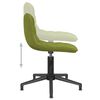 3086816 vidaXL Swivel Dining Chairs 4 pcs Light Green Velvet (334077x2)