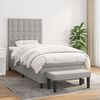 vidaXL &Kappa;&rho;&epsilon;&beta;ά&tau;&iota; Boxspring &mu;&epsilon; &Sigma;&tau;&rho;ώ&mu;&alpha; &Alpha;&nu;&omicron;&iota;&chi;&tau;ό &Gamma;&kappa;&rho;&iota; 90x200 &epsilon;&kappa;. &Upsilon;&phi;&alpha;&sigma;&mu;ά&tau;&iota;&nu;&omicron;