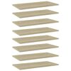 vidaXL &Rho;ά&phi;&iota;&alpha; &Beta;&iota;&beta;&lambda;&iota;&omicron;&theta;ή&kappa;&eta;&sigmaf; 8 &tau;&epsilon;&mu;. Sonoma &Delta;&rho;&upsilon;&sigmaf; 60x30x1,5 &epsilon;&kappa;. &Mu;&omicron;&rho;&iota;&omicron;&sigma;&alpha;&nu;ί&delta;&alpha;