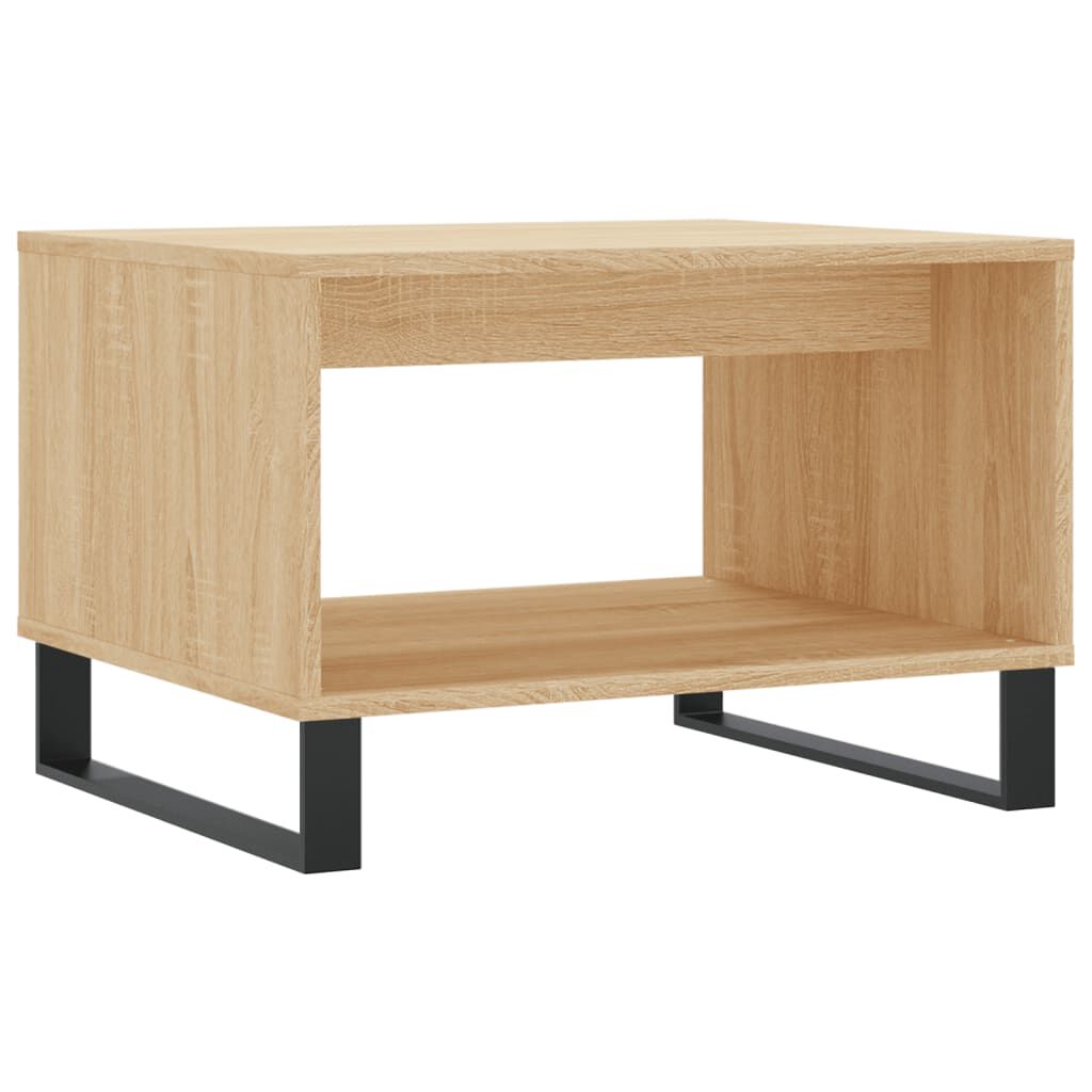 vidaXL Τραπεζάκι Σαλονιού Sonoma Δρυς 60x50x40 εκ. από Επεξεργ. Ξύλο