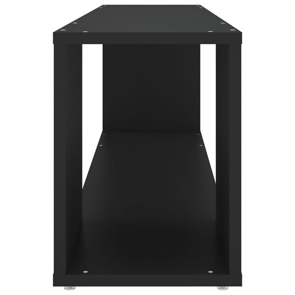 vidaXL Έπιπλο Τηλεόρασης Μαύρο 100 x 24 x 32 εκ. Επεξεργασμένο Ξύλο