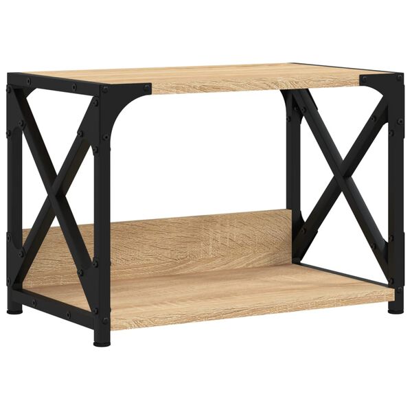 vidaXL Βάση Εκτυπωτή 2 Επιπέδων Sonoma Δρυς 44x26x31,5 εκ Επεξ. Ξύλο