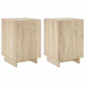 vidaXL &Kappa;&omicron;&mu;&omicron;&delta;ί&nu;&omicron; 2 &tau;&epsilon;&mu;. Sonoma &Delta;&rho;&upsilon;&sigmaf; 33,5 x 34,5 x 50 &epsilon;&kappa;