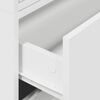 vidaXL Ντουλάπια με 2 συρτάρια 2 τεμάχια Λευκό 60x31x40 cm