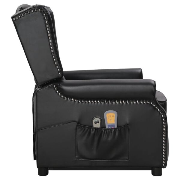 vidaXL &Pi;&omicron;&lambda;&upsilon;&theta;&rho;ό&nu;&alpha; &Mu;&alpha;&sigma;ά&zeta; &Alpha;&nu;&alpha;&kappa;&lambda;&iota;&nu;ό&mu;&epsilon;&nu;&eta; &Gamma;&upsilon;&alpha;&lambda;. &Mu;&alpha;ύ&rho;&eta; &Sigma;&upsilon;&nu;&theta;. &Delta;έ&rho;&mu;&alpha;