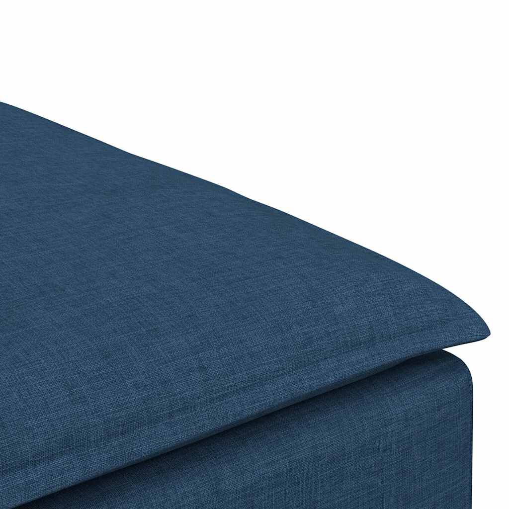 vidaXL Υποπόδιο Καναπέ Μπλε 100x100x48 εκ.