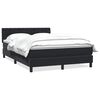vidaXL &Kappa;&rho;&epsilon;&beta;ά&tau;&iota; Boxspring &mu;&epsilon; &Sigma;&tau;&rho;ώ&mu;&alpha; &Mu;&alpha;ύ&rho;&omicron; 160x210 &epsilon;&kappa;. &Beta;&epsilon;&lambda;&omicron;ύ&delta;&iota;&nu;&omicron;