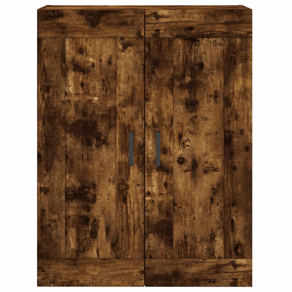 vidaXL Ντουλάπι Τοίχου Καπνιστή Δρυς 69,5 x 34 x 90 εκ. Επεξεργ. Ξύλο