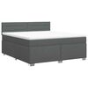 vidaXL &Kappa;&rho;&epsilon;&beta;ά&tau;&iota; box spring &mu;&epsilon; &sigma;&tau;&rho;ώ&mu;&alpha; &Sigma;&kappa;&omicron;ύ&rho;&omicron; &Gamma;&kappa;&rho;&iota; 140 x 190 cm Ύ&phi;&alpha;&sigma;&mu;&alpha;