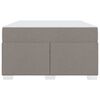 vidaXL &Sigma;&kappa;&epsilon;&lambda;&epsilon;&tau;ό&sigmaf; &Kappa;&rho;&epsilon;&beta;&alpha;&tau;&iota;&omicron;ύ &mu;&epsilon; &sigma;&tau;&rho;ώ&mu;&alpha; Taupe 120 x 200 cm ύ&phi;&alpha;&sigma;&mu;&alpha;