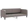 vidaXL Καναπές Κρεβάτι Συρόμενος Taupe 80x200 εκ. Υφασμάτινος Συρτάρια
