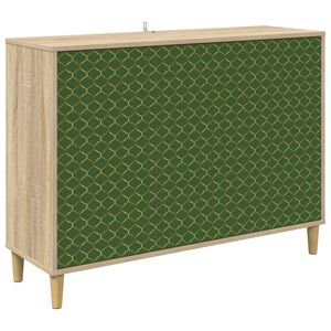 vidaXL &Pi;&lambda;&alpha;ϊ&nu;ό &gamma;&rho;&alpha;&phi;&epsilon;ί&omicron; GELEEN Sonoma 102 x 33 x 75 &epsilon;&kappa;.